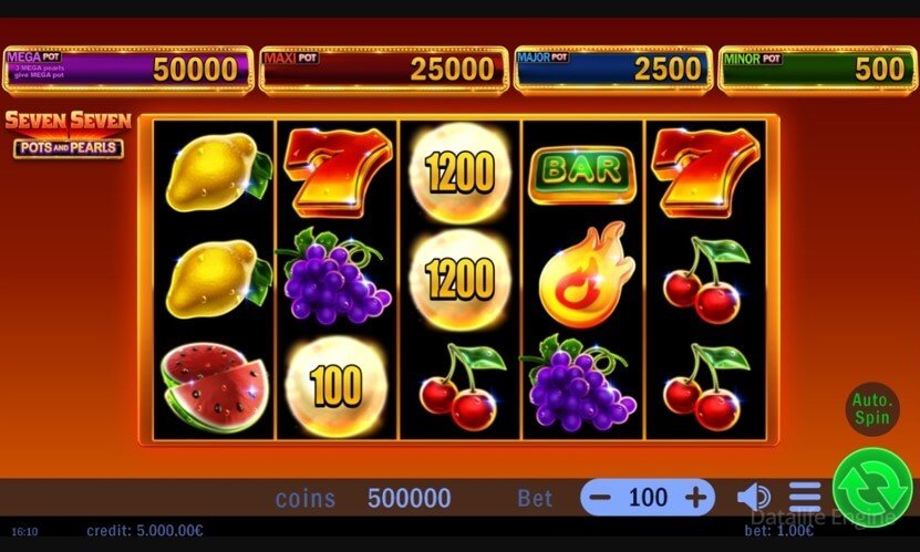 Slot Seven Seven Pots and Pearls Gameplay