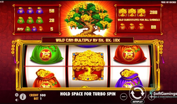 Слот Tree of Riches Gameplay