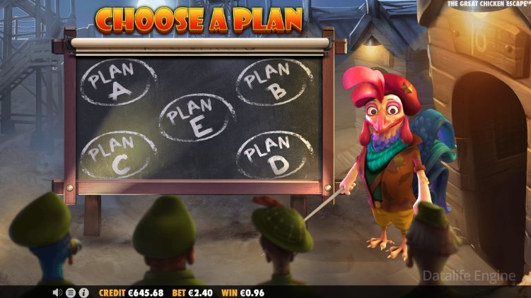 Bonus Game The Great Chicken Escape